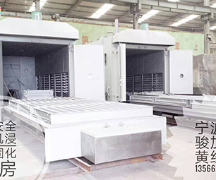 High safety motor coating curing furnace